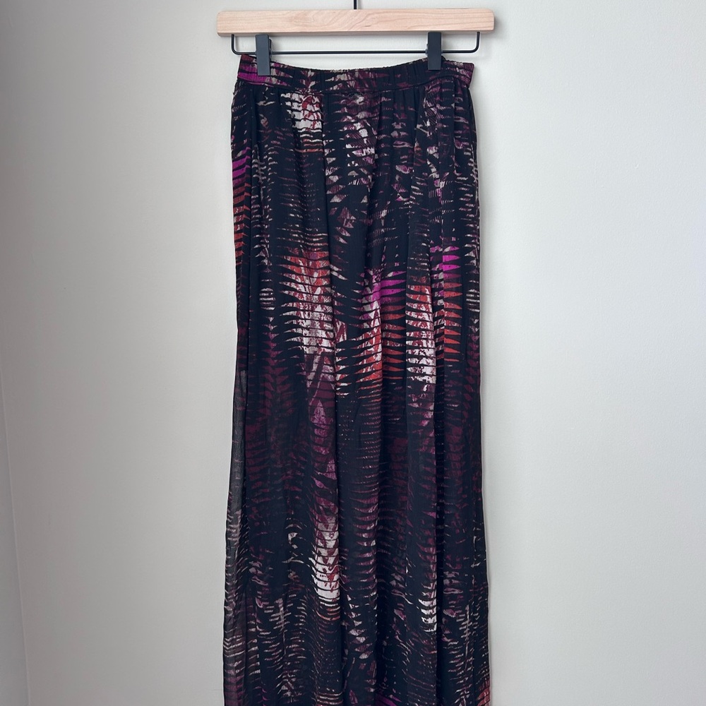 Abercrombie & Fitch Multi colored Patterned Skirt